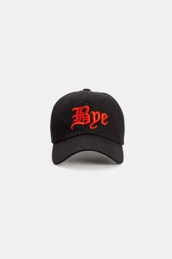 Adika BYE Embroidery Baseball Cap Accessories