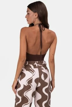 Cheap 🔔 Adika Clothing Macchiato Ring-Detail Halter Bodysuit 🛒 8 Adika Clothing Macchiato Ring-Detail Halter Bodysuit