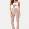 Adika Dancie Cropped Ribbed Pants Clothing
