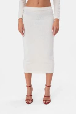 Adika Williamson Knitted Midi Skirt Clothing