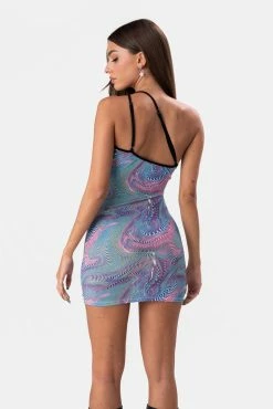 New ⭐ Adika Outta-Space Cut-Out Mini 👗 Dress Clothing 😀 8 Adika Outta-Space Cut-Out Mini Dress Clothing