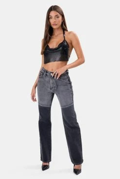 Adika Clothing Glammy Backless Chainmail Top