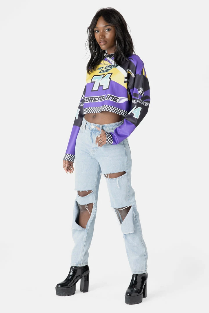 Best reviews of ๐ Adika OUTLET ADRENALINE Graphic Crop Top ๐ 3 Adika OUTLET ADRENALINE Graphic Crop Top