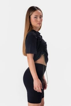 Adika Tops REEBOK // MYT Drawcord Hem Tee