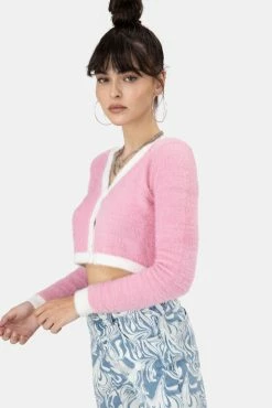 Adika Posh Fuzzy Cardigan