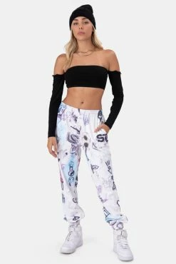 Adika OUTLET Dondi Graffiti Print Sweatpants