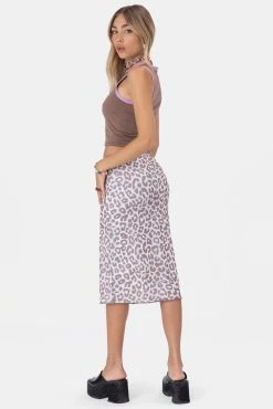 Adika Clothing Slinks Mesh Midi Skirt