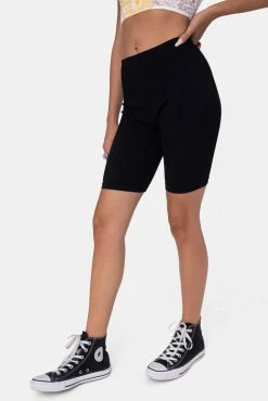 Adika Alexey Rib Knit Biker Shorts