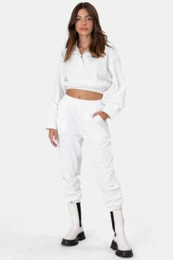 Hot Sale β Adika Icy Cropped Nylon Track Top π 6 Adika Icy Cropped Nylon Track Top