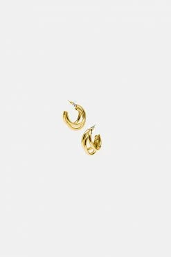 Adika Triple-Fun Hoop Earrings