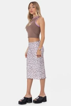 Adika Clothing Slinks Mesh Midi Skirt