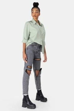 Adika Rossellini Oversize Button Down Shirt OUTLET