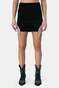 Adika Solento Fringe Mini Skirt