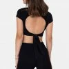 Adika Clothing Briza Open-Back Crop Top