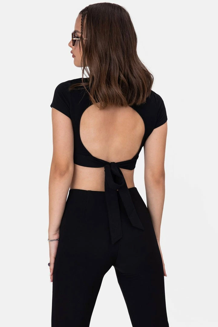 Best Sale 🤩 Adika Clothing Briza Open-Back Crop Top 🤩 1 Adika Clothing Briza Open-Back Crop Top