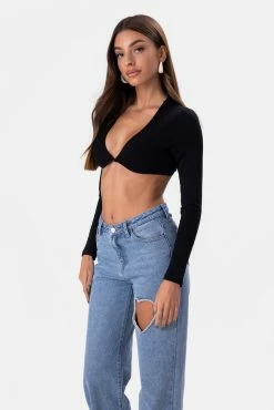 Adika Clothing Robinson V-Neck Crop Top