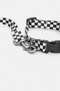 Adika Checkers Dog Collar And Leash Set Adika ❤ Dogs
