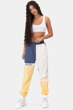 Adika FLAWLESS Color-Block Nylon Sweatpants
