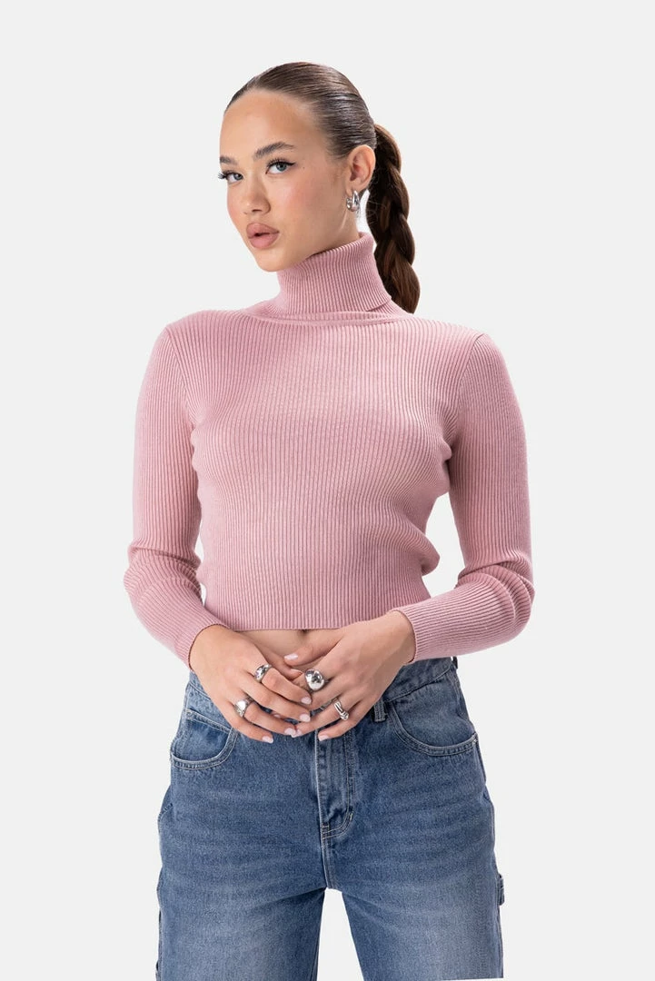 Hot Sale 🎁 Adika Atari Turtleneck Knit Sweater 👏 3 Adika Atari Turtleneck Knit Sweater