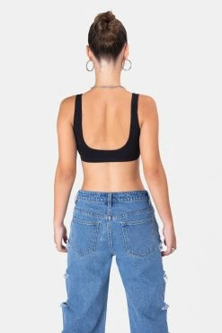 Adika REEBOK // Classics Square Neck Logo Bra