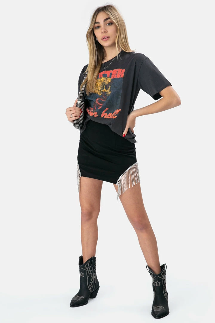 Best deal ๐ Adika Solento Fringe Mini ๐ Skirt ๐งจ 1 Adika Solento Fringe Mini Skirt