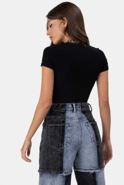 Best Sale ๐ Adika Hanson Lace-Trim Cropped Tee Clothing โจ 9 Adika Hanson Lace-Trim Cropped Tee Clothing