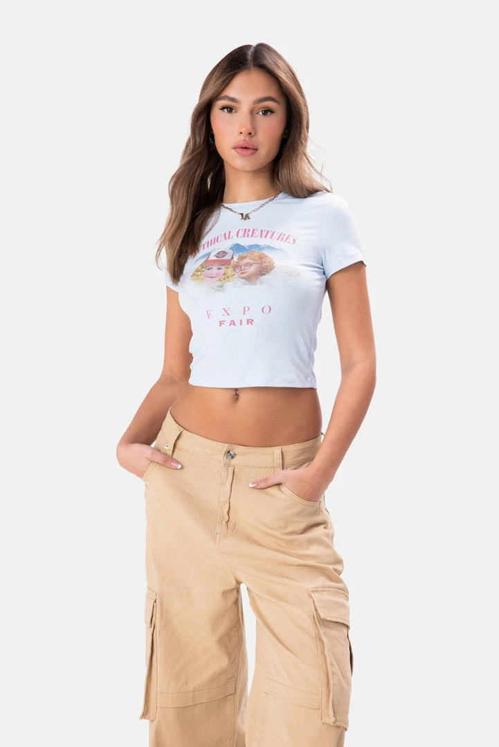 Discount 🎉 Adika Clothing EXPO Cropped Tee 👍 1 Adika Clothing EXPO Cropped Tee