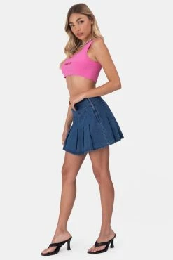 Adika MOVE GRL Embroidery Crop Top OUTLET