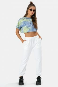 Flash Sale 🛒 Adika OUTLET Tie-Dye Crop Tee ⌛ 8 Adika OUTLET Tie-Dye Crop Tee