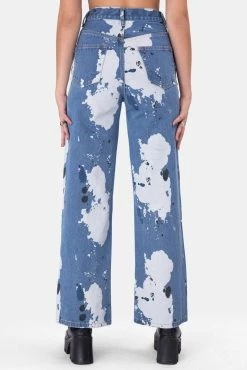 Adika Pollock Paint-Splatter Jeans | WIDE