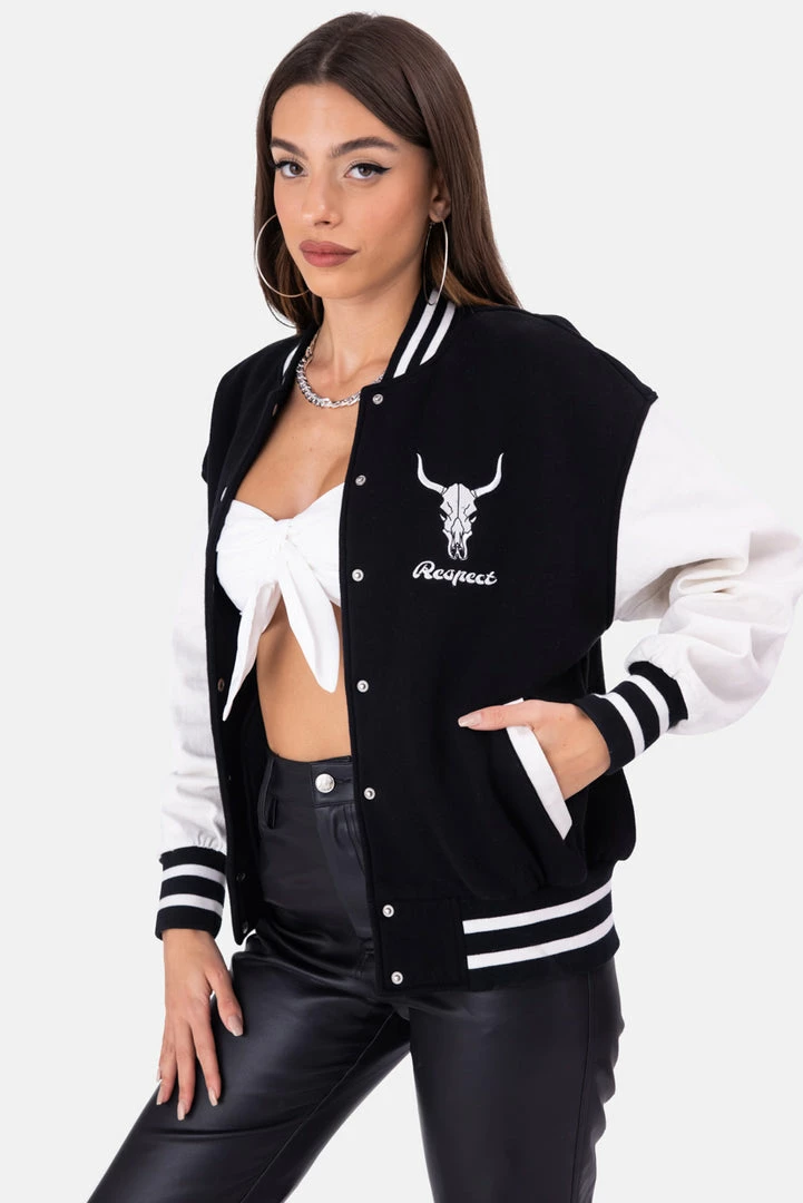 Wholesale ๐งจ Adika OUTLET RESPECT Varsity Jacket ๐ 1 Adika OUTLET RESPECT Varsity Jacket