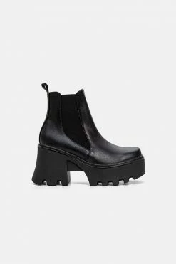 Adika Dig Platform Chelsea Booties Shoes