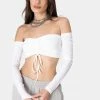 Adika Davy Ruched Off-Shoulder Top OUTLET
