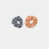 Adika Squared 2-Pack Scrunchie Set
