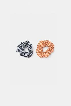 Adika Squared 2-Pack Scrunchie Set