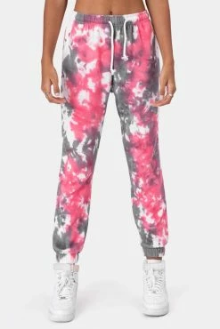 Adika Blush Tie-Dye Sweatpants OUTLET