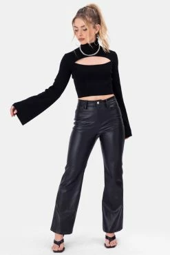 Adika Clothing Stonez Cut-Out Crop Top
