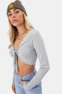 Adika Amor Wrap Crop Top