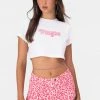 Adika OUTLET Leopard-Love Cropped Tee