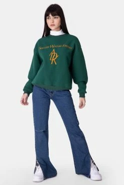 Adika OUTLET FOREVER Embroidery Sweatshirt