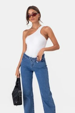 Adika Phoenix One-Shoulder Bodysuit Clothing