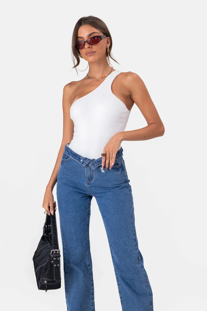 Best Pirce ๐ Adika Phoenix One-Shoulder Bodysuit Clothing ๐ 1 Adika Phoenix One-Shoulder Bodysuit Clothing