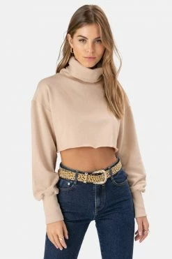 Adika Marlow Cropped Turtleneck