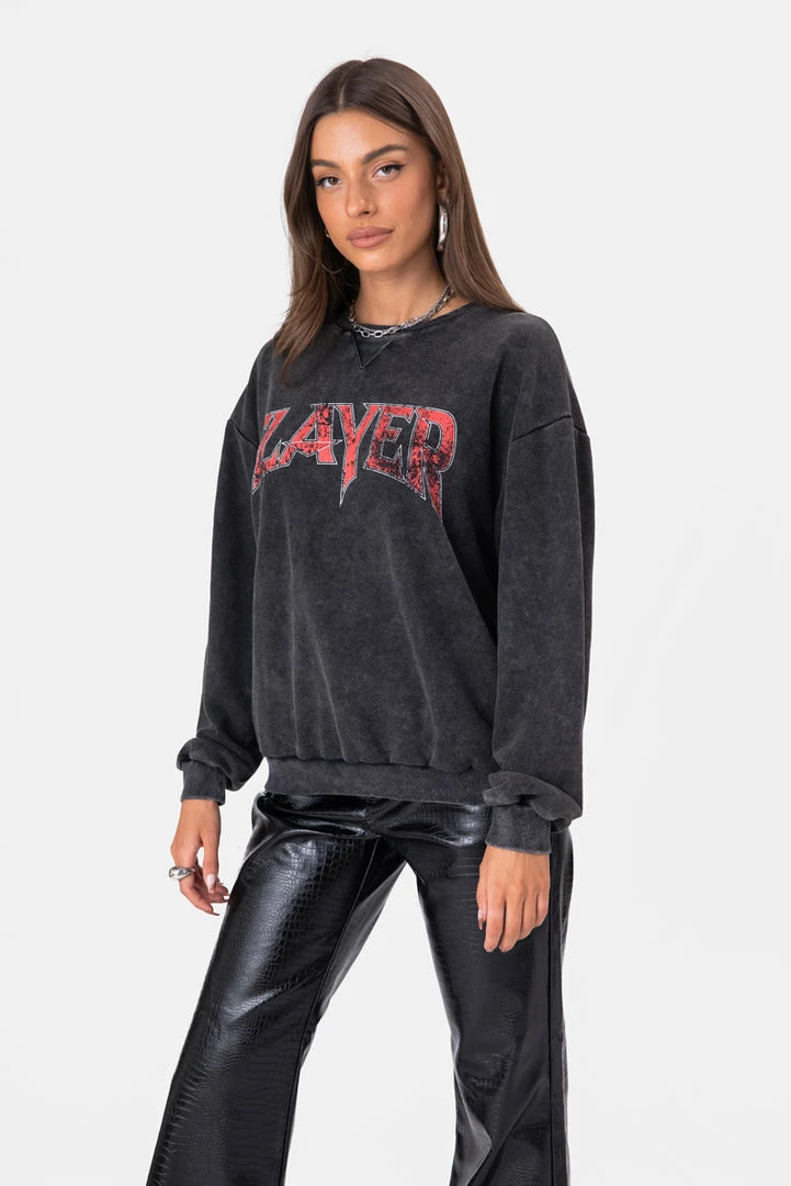 Best reviews of 😉 Adika SLAYER Washed Sweatshirt 🌟 3 Adika SLAYER Washed Sweatshirt