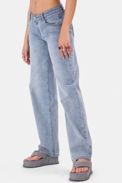 Adika Grimes Low Rise Jeans | WIDE
