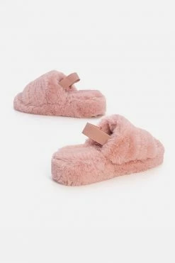 Adika OUTLET Diane Faux Fur Sliders