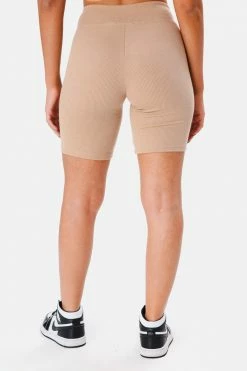 Adika Clothing Baster Wrap-Waist Ribbed Shorts