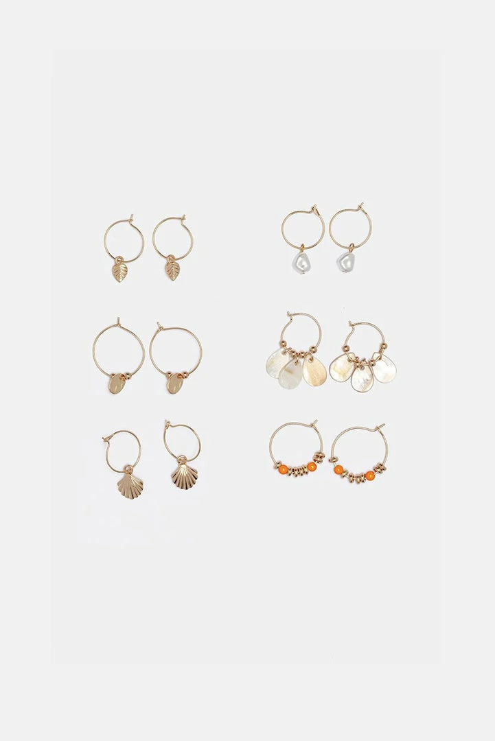 Best reviews of 😉 Adika Accessories Resort 6-Pack Hoop Earrings ⭐ 1 Adika Accessories Resort 6-Pack Hoop Earrings