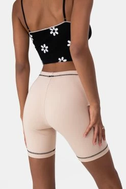 Top 10 😍 Adika Travis Reverse-Stitch Biker Shorts OUTLET 💯 8 Adika Travis Reverse-Stitch Biker Shorts OUTLET