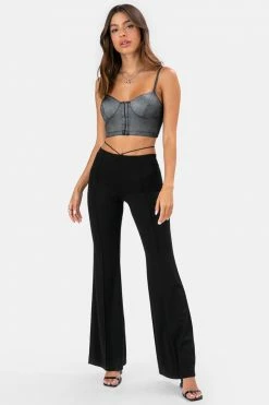 Adika Bono Flared Leggings Waist Detail Clothing